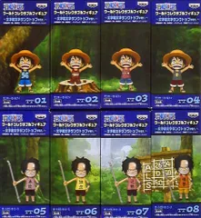 バンプレスト ワールドコレクタブル 文字絵文字タンクトップver/ワンピース 全8種セット/ワーコレ