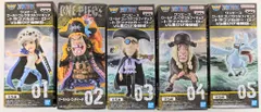 BANDAI SPIRITS ワールドコレクタブルフィギュア トラファルガー・ローVS黒ひげ海賊団 全5種セット