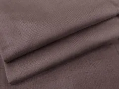平和屋着物●上質な紬　色無地　葡萄鼠色　正絹　逸品　AABD6316cs