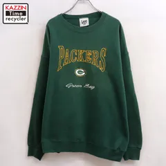 90s USA製 NFL vintage Lee グリーンベイ・パッカーズ スウェット トレーナー メンズ 表記XLサイズ