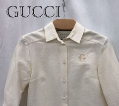 美品 グッチ ポロシャツ 半袖 L 花柄 レディース - メルカリ