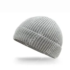 帽 ニットワッチ 浅め メンズ ビーニー薄 イスラム帽 無地 ショートワッチキャップ レトロ レディースコットンニット 春夏秋冬 大きめ 伸縮 ニットキャップ