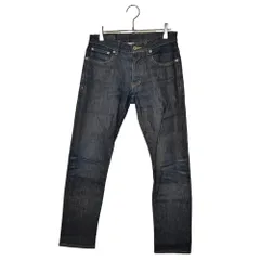 ATTACHMENT アタッチメント 13.5ozムラ糸ストレッチデニム アンクルカット スリムパンツ AP41-279 インディゴ 1 インディゴ メンズ