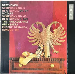 米LP Ludwig van Beethoven / Wolfgan Symphony No. 5 In C Minor, Op. 57 / Symphony No. 40 ML5098 Columbia Masterworks /00260