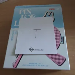 Labubu イニシャル キーホルダー T