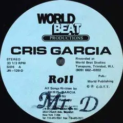 米12” Chris Garcia Roll JW129D World Beat Productio /00250
