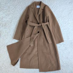 美品✨マックスマーラ MaxMara マレーラ MARELLA ベルテッドチェスター