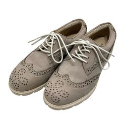 美品】HIROFU ヒロフ ウィングチップ 厚底 レースアップシューズ 38 