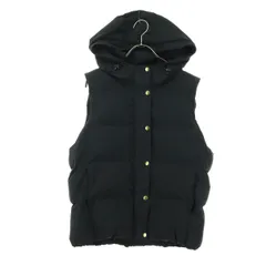 美品 niko and... ニコアンド 中綿ベスト 3 ブラック レディース 古着