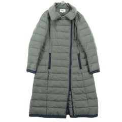 【美品】ナノユニバース×河田ダウン ハイブリッドダウンステンカラーコート　L 美品】ナノユニバース×河田ダウン ハイブリッドダウンステンカラー