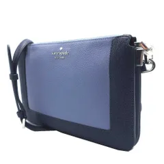 【新品】ケイトスペード KH444 バッグ ショルダーバッグ kate spade NEW YORK LENA ペブルドレザー カラーブロック ダブル コンパートメント クロスボディ 斜め掛け レディース