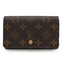 LOUIS VUITTON ルイ ヴィトン モノグラム ポルトフォイユ トレゾール 2つ折財布 二つ折り財布 L字型ファスナー M61736