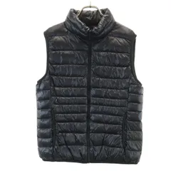 UNIQLO ユニクロ ウルトラライト ダウンベスト XL ブラック レディース 古着