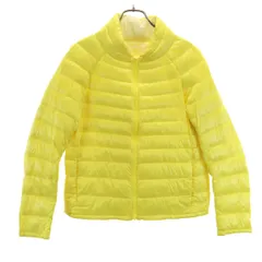 美品 UNIQLO ユニクロ ウルトラライトダウンジャケット M イエロー レディース 古着