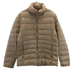 UNIQLO ユニクロ ウルトラライトダウンジャケット XL アッシュブラウン系 レディース 古着