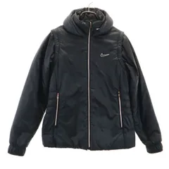 NIKE GOLF ナイキゴルフ 中綿ジャケット S チャコールブラック メンズ 古着