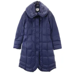 ARMANI COLLEZIONI アルマーニコレッツォーニ ダウンコート 38 ネイビー レディース 古着のサムネイル