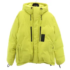 LOUIS VUITTON ルイヴィトン フランス製 ダウンジャケット 44 イエロー ハンガー カバー付き メンズ 古着