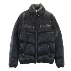 BURBERRY BLACK LABEL バーバリーブラックレーベル ダウンジャケット M ブラック 三陽商会 レディース 古着