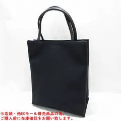 ※併売商品※◆中古美品◆BURBERRY【バーバリー】ハンドバッグ キャンバス ブラック ノバチェック メンズ レディース　M1498