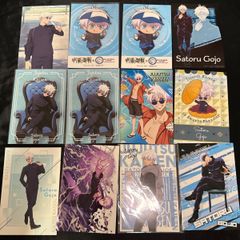 呪術廻戦 五条悟 ポストカード コースター ステッカー イラストカード