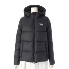 バーバリー ロゴ フード付き  ダウンジャケット アウター 8025884 ブラック XS【中古】のサムネイル