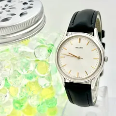 【美品/新品電池】SEIKO セイコー メンズ 腕時計 シルバー 7N01-6020 122440 新品ベルト