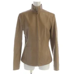 シーケーカルバンクライン ck Calvin Klein レザージャケット 革ジャン 4 ブラウン 382-5.CJK.YP /AU