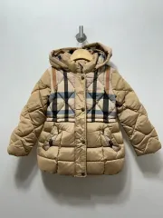 Daks キッズ CHECK パータン ダウン アウター 110