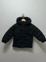 110 KOLONSPORT ダウン キッズ ダウン ジャケット ブラック ダウン フード ジャケット