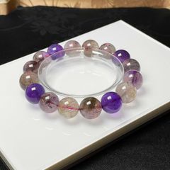 高品質 スーパーセブン 超七 大玉 ブラックルチル 銅髪水晶 ラビット