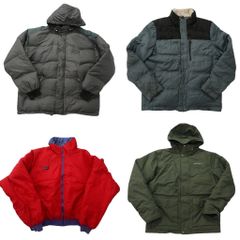 古着卸 まとめ売り ジャケット MIX 4枚セット (メンズ XL ) バイカラー