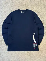 2XL 00's NIKE オールドスクール ドライフィット スウッシュ バスケットボール 長袖 Tシャツ