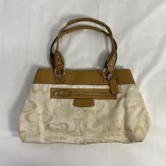 コーチ Coach シグニチャー ジャカード ショルダーバッグ ハンドバッグ