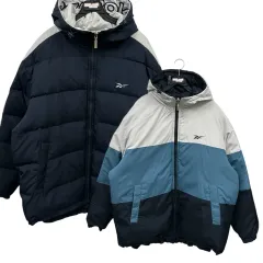リーボック オールドスクール リバーシブル ダウン XL