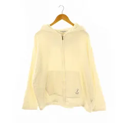 ジェラートピケオム GELATO PIQUE HOMME ×スヌーピー パイルパーカー ルームウェア ナイトウェア M オフホワイト /DF ■OS