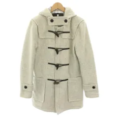 ブラックレーベルクレストブリッジ BLACK LABEL CRESTBRIDGE ダッフルコート アウター ミドル フード タグ付き L ライトグレー 51F23-222-02 /YT