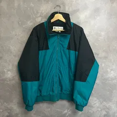 90s Columbia ナイロンジャケット ブルーグリーン サイズL