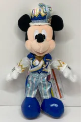 東京ディズニーシー ぬいぐるみバッジ TDS20周年 Time to Shine! ミッキー(白ラメ/星) 20周年