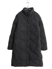 【お得なクーポン配布中!】 US企画 ノースフェイス ロング ダウン コート レディース L / 古着 アウトドア 550フィル ナイロン ジャケット キルティング シンプル 黒