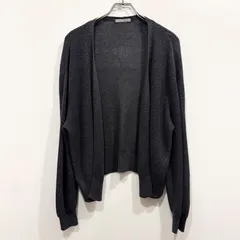 theory luxe カーディガン 麻 レーヨン グレー サイズ38 【送料込み】