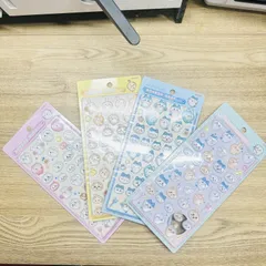 ちいかわ　ボンボンドロップシール　4種コンプリット