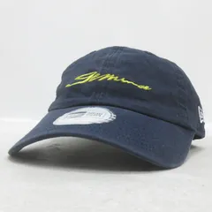 H■ニューエラ/NEW ERA×SUZUKI ベースボールキャップ CAP 帽子 紺 兼用■16【中古】