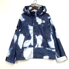 【中古品】Supreme シュプリーム × THE NORTH FACE ザ・ノースフェイス BLEACHED DENIM PRINT MOUNTAIN JACKET NP52100I マウンテン ジャケット 【149-251124-as-09-izu】