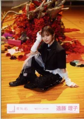 櫻坂46 12th Single BACKS LIVE!! 遠藤理子 「港区パセリ」MV衣装(黒衣装) 座り