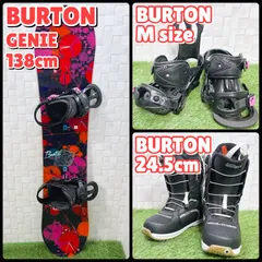 BURTON スノーボード 151cm ブーツ26.5cmバインM 2025年最新】BURTON 柔軟性：ソフト ボードの人気アイテム - メルカリ