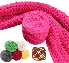 【新品未使用】 毛糸 ケイト まとめ買い keito 5玉 ふわふわ 太い毛糸 厚い毛糸 ポリエステル 編み物 チャンキーニット 全38色 スキー毛糸 シェニールニット ニットヤーン チャンキーヤーン モールヤーン CCSPZH1124P309