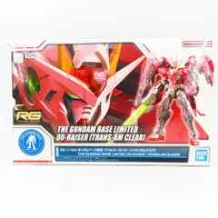 ガンダムベース限定品　RG00 ダブルオー トランザムクリアモデル３点セット ガンダムベース限定品 RG00 ダブルオー トランザムクリアモデル3点