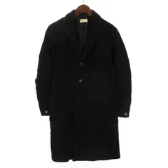 ファクトタム FACTOTUM × ステュディオス STUDIOUS 限定別注 チェスター コート ロング 総裏地 黒 ブラック 44 アウター ■OS ■SHのサムネイル