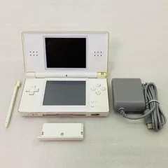【動作確認済み】【やや難あり】ニンテンドー DS Lite 本体 クリスタルホワイト USG-001 DSハード 白色 ホワイト 26